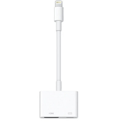 Адаптер Apple Lightning - HDMI/Lightning (MD826ZM/A) 0.1 м, белый в Великом Новгороде