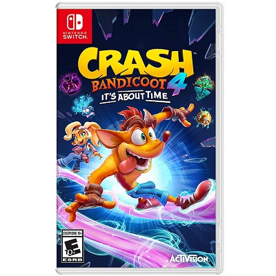 Игра Crash Bandicoot 4: Это Вопрос Времени для Nintendo Switch, картридж в Великом Новгороде