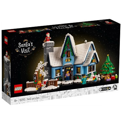 Конструктор LEGO Зимняя деревня 10293 В ожидании Санты в Великом Новгороде