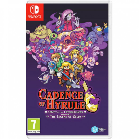 Игра Cadence of Hyrule: Crypt of the NecroDancer Featuring The Legend of Zelda [Nintendo Switch, английская версия] в Великом Новгороде