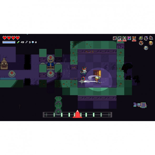Игра Cadence of Hyrule: Crypt of the NecroDancer Featuring The Legend of Zelda [Nintendo Switch, английская версия] в Великом Новгороде