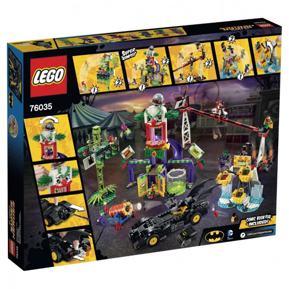 Конструктор LEGO Super Heroes 76035 Джокерленд  в Великом Новгороде