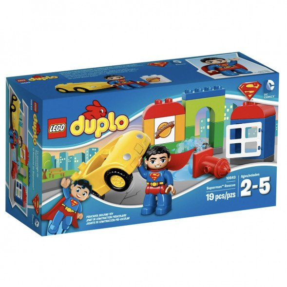 Конструктор LEGO DUPLO 10543 Спасение Супермена в Великом Новгороде