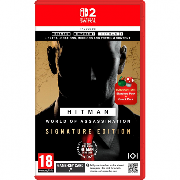 Игра Hitman World of Assassination Signature Edition [Nintendo Switch 2, русские субтитры] в Великом Новгороде