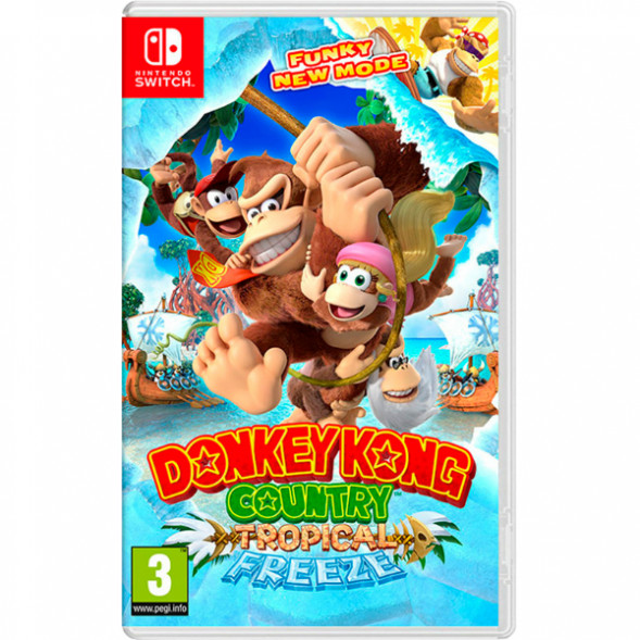 Игра Donkey Kong Country: Tropical Freeze [Nintendo Switch, английская версия] в Великом Новгороде