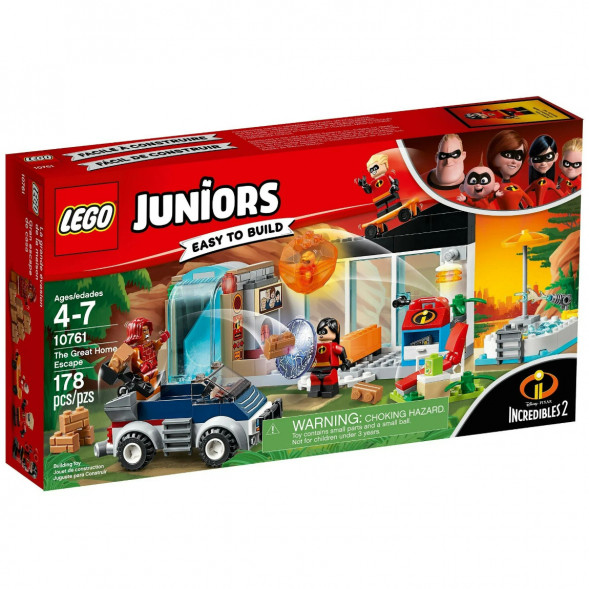 Конструктор LEGO Juniors 10761 Большой побег из дома в Великом Новгороде