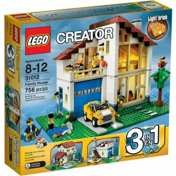 Конструктор LEGO Creator 31012 Семейный домик в Великом Новгороде