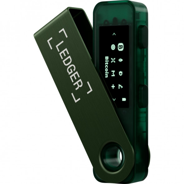 Криптокошелек Ledger Nano S Plus 1 шт., Emerald Green в Великом Новгороде
