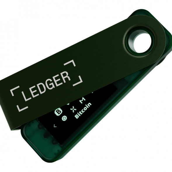 Криптокошелек Ledger Nano S Plus 1 шт., Emerald Green в Великом Новгороде