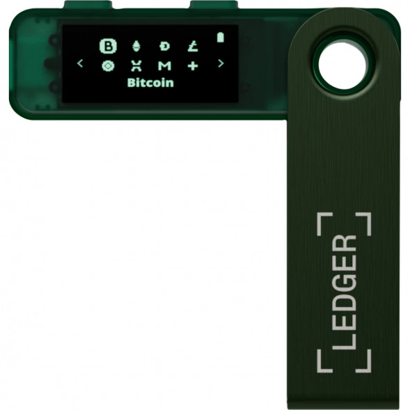 Криптокошелек Ledger Nano S Plus 1 шт., Emerald Green в Великом Новгороде