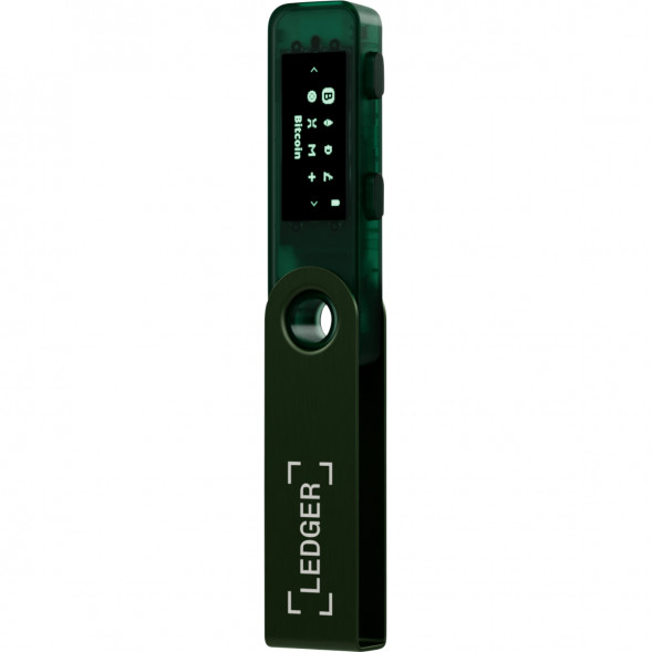 Криптокошелек Ledger Nano S Plus 1 шт., Emerald Green в Великом Новгороде