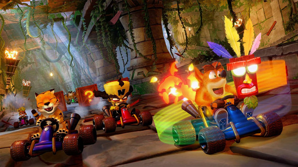 Игра Crash Team Racing Nitro-Fueled для Nintendo Switch, картридж в Великом Новгороде