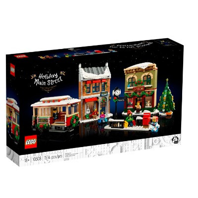 Конструктор LEGO Зимняя Деревня 10308 Главная Рождественская улица в Великом Новгороде