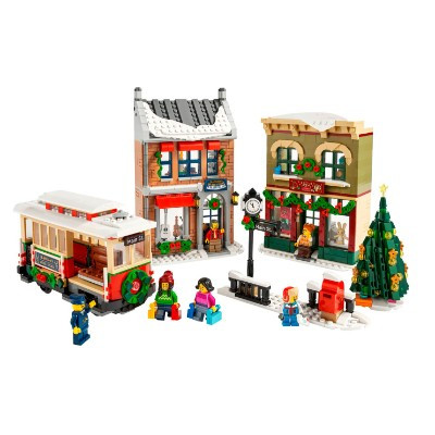 Конструктор LEGO Зимняя Деревня 10308 Главная Рождественская улица в Великом Новгороде