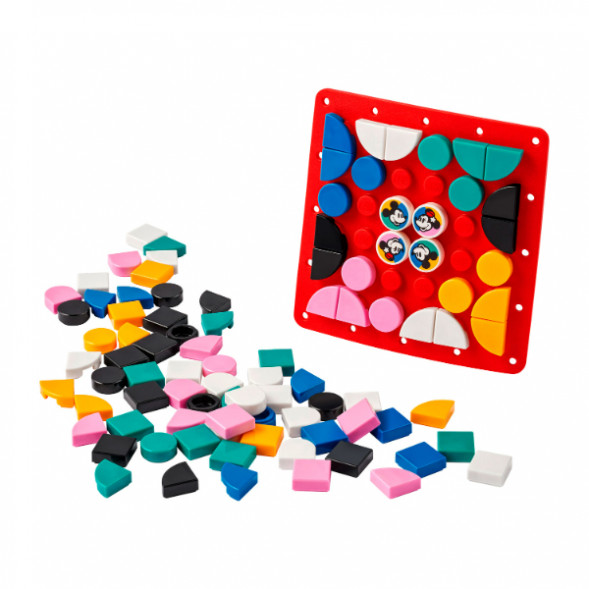 Конструктор LEGO DOTS 41963 Пластина-нашивка с тайлами «Микки и Минни Маус» в Великом Новгороде
