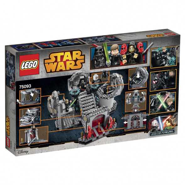 Конструктор LEGO Star Wars 75093 Звезда Смерт - Последняя схватка в Великом Новгороде