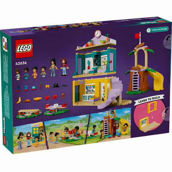 Конструктор LEGO Friends 42636 Дошкольное учреждение Хартлейк-Сити в Великом Новгороде