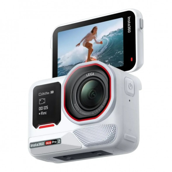Экшн-камера Insta360 Ace Pro 2 Single Battery Xplorer Bundle, Arctic White в Великом Новгороде