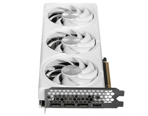 Видеокарта Palit NVIDIA GeForce RTX5070 WHITE OC 12ГБ GDDR7, OC в Великом Новгороде