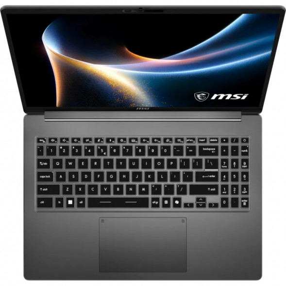 Ноутбук MSI Modern 16S AI+ G3MG-013XRU (16&amp;quot;, OLED, Intel Core Ultra 5 322 2.5ГГц, 6 ядер, 16ГБ DDR5, 512ГБ SSD, Intel Graphics, FreeDOS), серый в Великом Новгороде