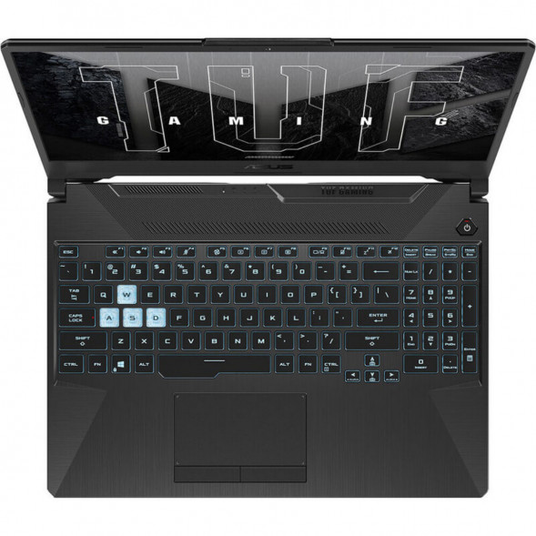 Ноутбук ASUS TUF Gaming A15 FA506NCG-HN199W (15.6&amp;quot;, IPS, AMD Ryzen 7 7445HS 3.2 ГГц, 6 ядер, 16 ГБ DDR5, SSD 512 ГБ, GeForce RTX 3050, Windows 11 Home), черный в Великом Новгороде
