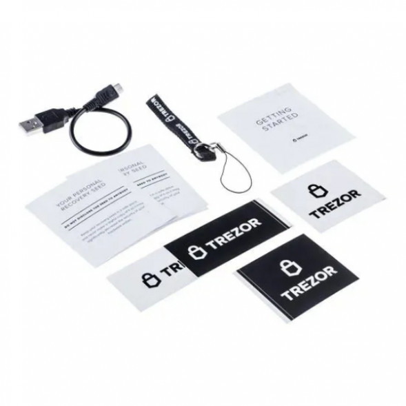 Аппаратный криптокошелек Trezor One, White в Великом Новгороде