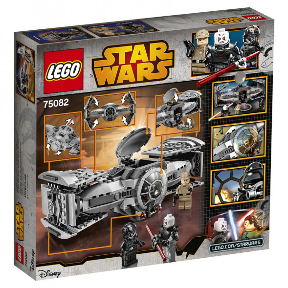 Конструктор LEGO Star Wars 75082 Улучшенный Прототип TIE Истребителя в Великом Новгороде
