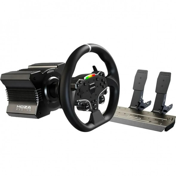 Игровой руль MOZA R5 Bundle (R5 Base, ES Wheel, SR-P Lite double Pedals，R5 Table Clamp) RS20 в Великом Новгороде