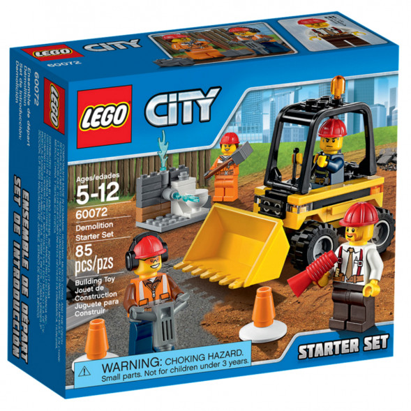 Конструктор LEGO City 60072 Набор «Строительная команда» для начинающих в Великом Новгороде