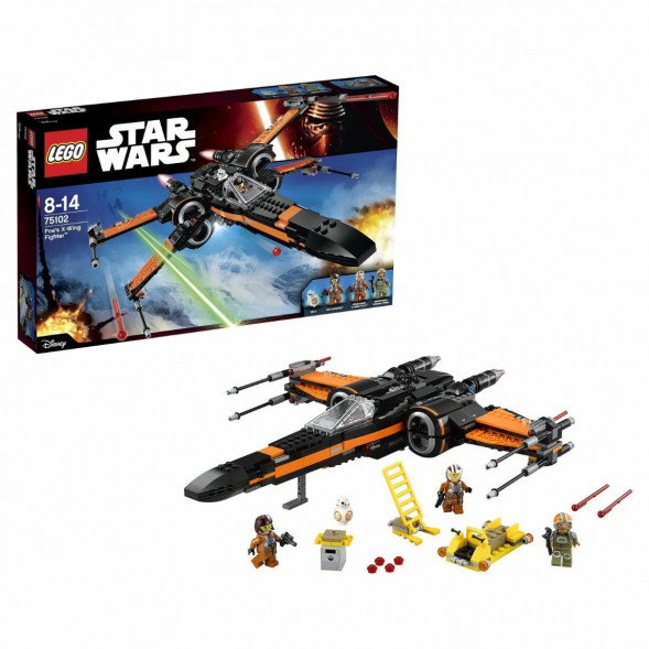 Конструктор LEGO Star Wars 75102 Истребитель По (Poe&amp;#039;s X-Wing Fighter) в Великом Новгороде