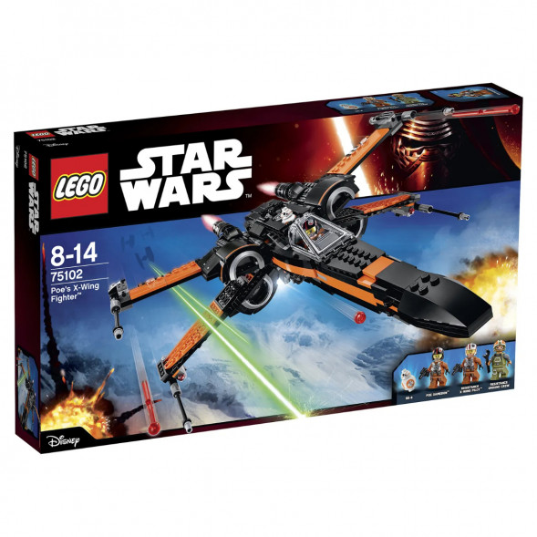 Конструктор LEGO Star Wars 75102 Истребитель По (Poe&amp;#039;s X-Wing Fighter) в Великом Новгороде
