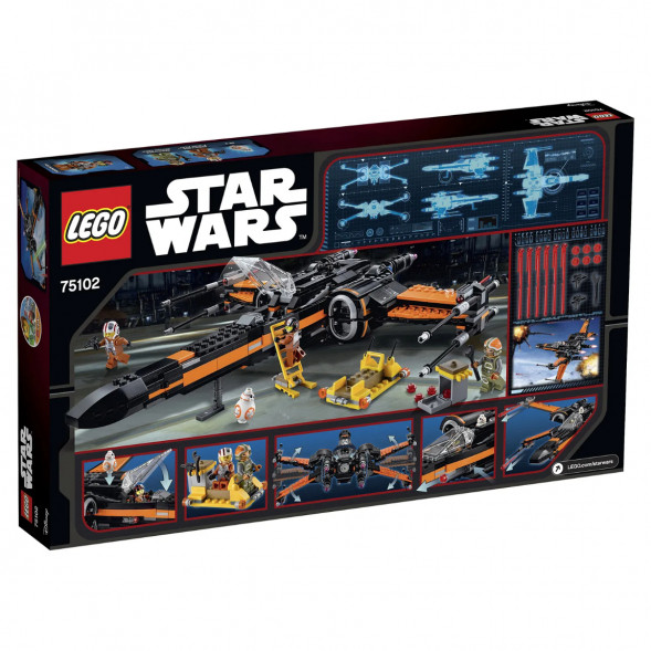 Конструктор LEGO Star Wars 75102 Истребитель По (Poe&amp;#039;s X-Wing Fighter) в Великом Новгороде