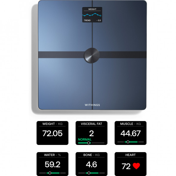 Умные весы Withings Body Smart Black (WBS13-BLACK-ALL-INTER) в Великом Новгороде