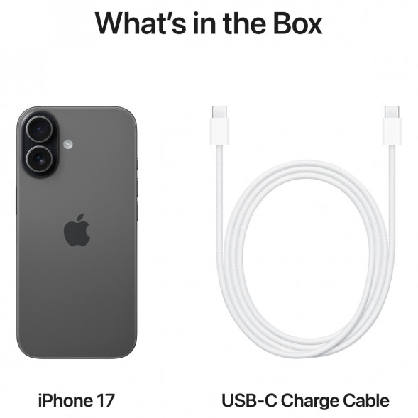Смартфон Apple iPhone 17 256GB eSim, Black в Великом Новгороде