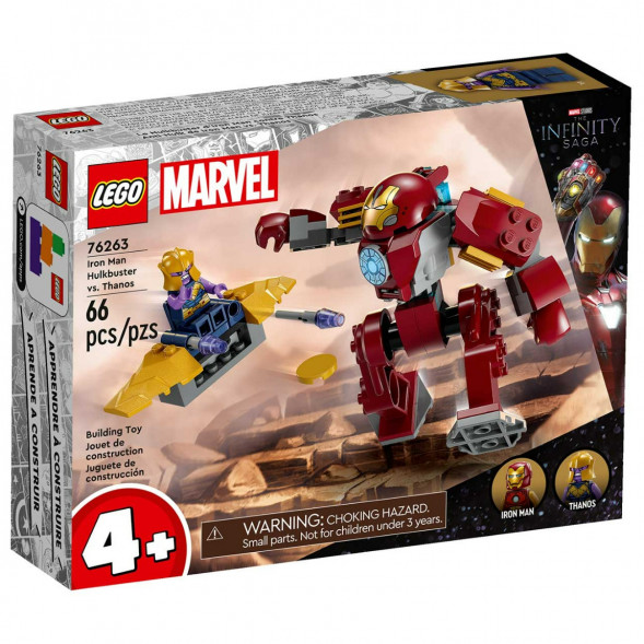 Конструктор LEGO Super Heroes 76263 Железный человек: Халкбастер против Таноса в Великом Новгороде