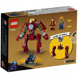 Конструктор LEGO Super Heroes 76263 Железный человек: Халкбастер против Таноса