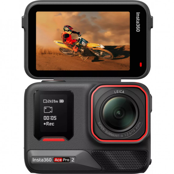 Экшн-камера Insta360 Ace Pro 2 Single Battery Xplorer Bundle, Silver в Великом Новгороде