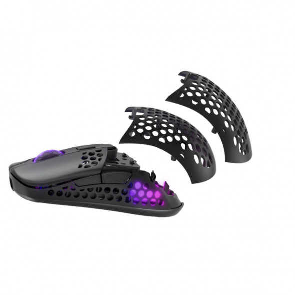 Беспроводная мышь XTRFY M42 RGB WIRELESS, черный в Великом Новгороде