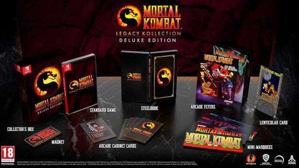 Игра Mortal Kombat: Legacy Kollection. Deluxe Edition [Nintendo Switch, английская версия] в Великом Новгороде