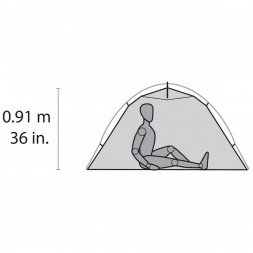 Палатка MSR Hubba NX Solo V6, Green