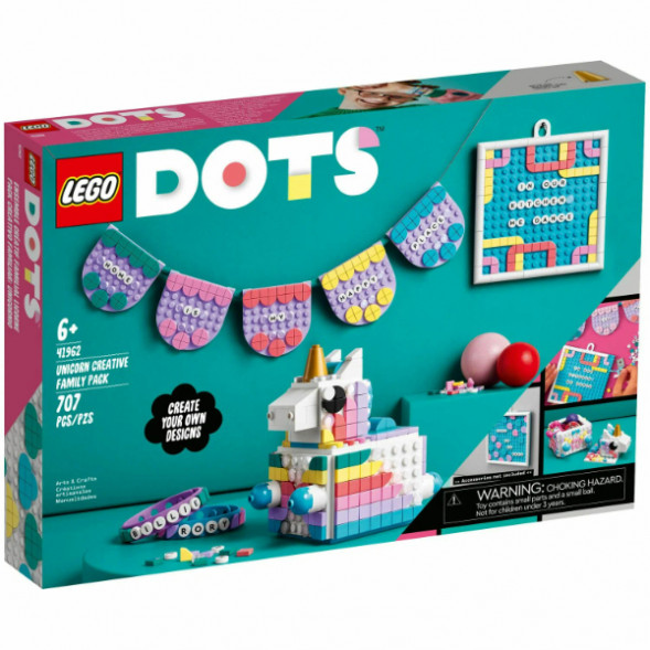 Конструктор LEGO DOTS 41962 Творческий семейный набор «Единорог» в Великом Новгороде