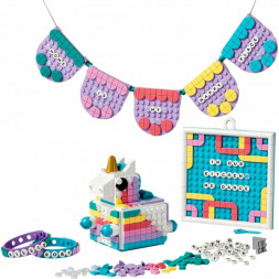 Конструктор LEGO DOTS 41962 Творческий семейный набор «Единорог»