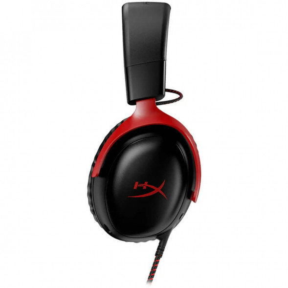 Компьютерная гарнитура HyperX Cloud III проводная, чёрный/красный в Великом Новгороде