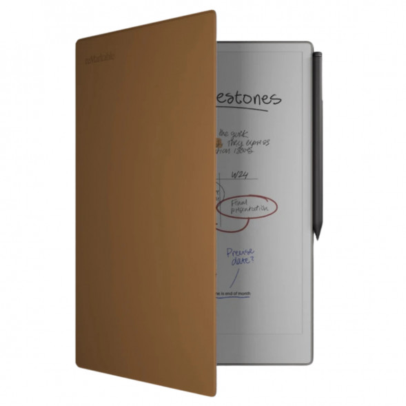 Чехол-книжка reMarkable Book Folio Premium Leather для reMarkable Pro, коричневый в Великом Новгороде