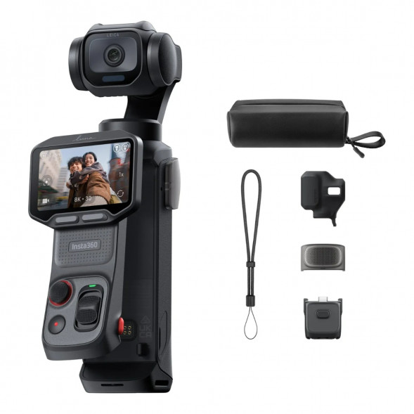 Экшн-камера Insta360 Luna Pro Standart Black 8K Gimbal Camera with 1 Sensor, черный в Великом Новгороде