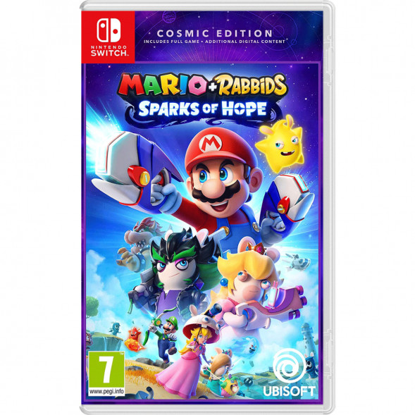 Игра Mario + Rabbids: Sparks of Hope. Cosmic Edition [Nintendo Switch, русские субтитры] в Великом Новгороде