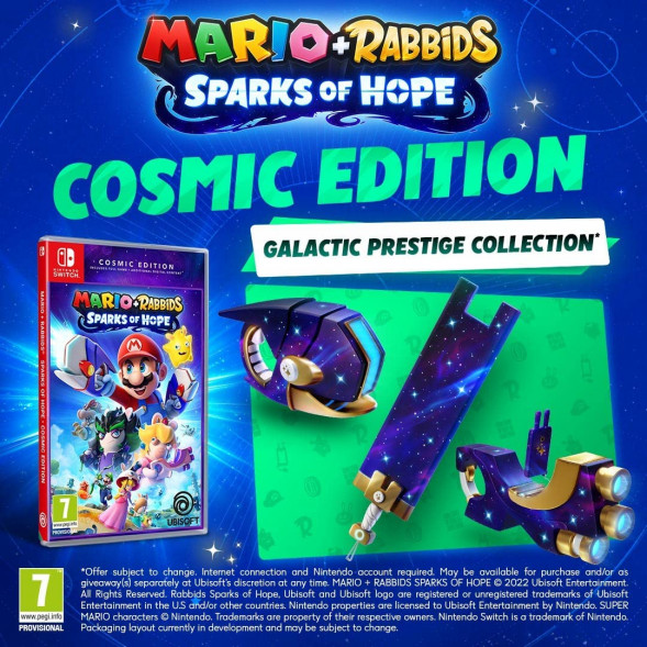 Игра Mario + Rabbids: Sparks of Hope. Cosmic Edition [Nintendo Switch, русские субтитры] в Великом Новгороде