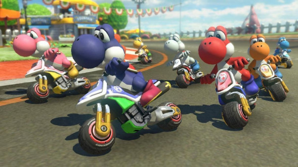 Игра Mario Kart 8 Deluxe Edition для Nintendo Switch, картридж в Великом Новгороде