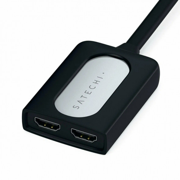 Адаптер Satechi USB-C Dual 4K HDMI Adapter (2xHDMI, USB Type-C) в Великом Новгороде