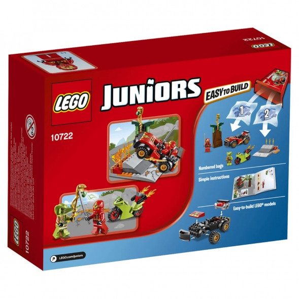 Конструктор LEGO Juniors 10722 Схватка со змеями в Великом Новгороде